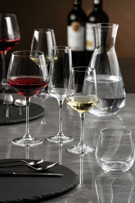 RCR Cristalleria Italiana Aria - A38 - Set da 6 Calici Vino in Vetro