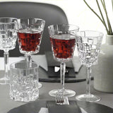 RCR Cristalleria Italiana Etna - 3 - Set da 6 Calici Vino in Vetro