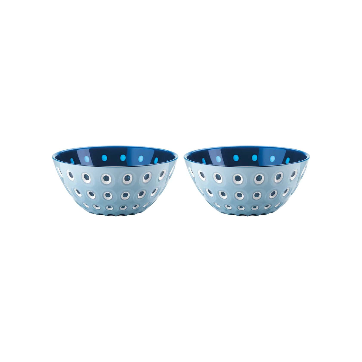 guzzini guzzini set 2 ciotoline le murrine in san d 125 cm azzurro bianco blu ean 8008392335849