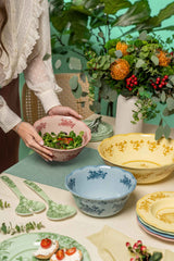 guzzini guzzini contenitore melamina josephine d 30 cm table decor giallo polvere ean 8008392388234