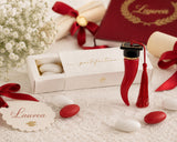 Cupido&Co. Cornetto con Tocco e Nappa H 110 Mm Rosso