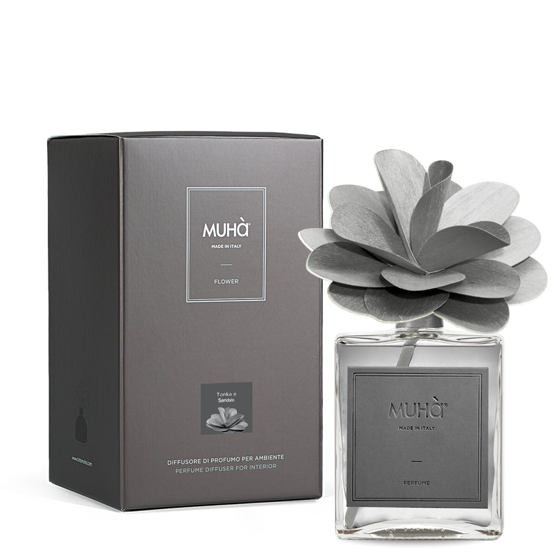 Muhà Profumatore Diffusore Flower Camelia Tonka e Sandalo 500 Ml