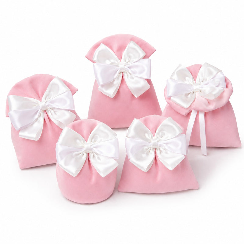 Creazioni per Enzo Sacchetto Bomboniera Colorado 13X11 Cm Portaconfetti Rosa Cf 10 Pz