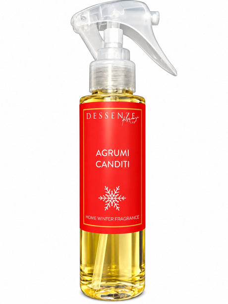 DESSENZE Profumo per Albero di Natale Christmas Spray Agrumi Canditi 100 ml – Spray Profumato Natalizio