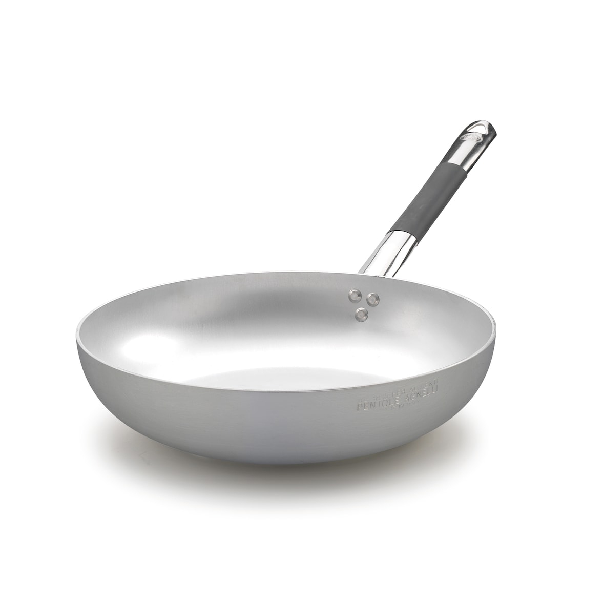 AGNELLI Padella Svasata Alta Alluminio Fondo Induzione D 28 cm