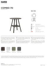 nardi nardi tavolo combo 70 cactus