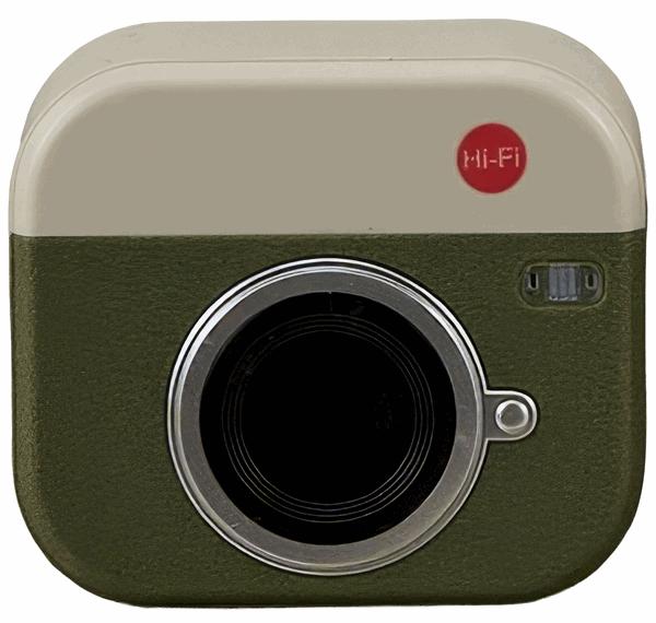 L'Arcolaio Auricolari Wireless con Confezione Photograph Verde 5x2,5x4,3 cm