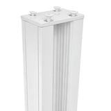 L'Arcolaio Palo Singolo Recinzione Ami H.146cm Bianco