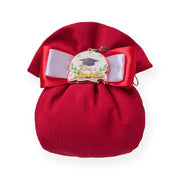 Creazioni per Enzo Sacchetto Bomboniera Portaconfetti Canette Rosso 13x14 cm Cf 10 pz