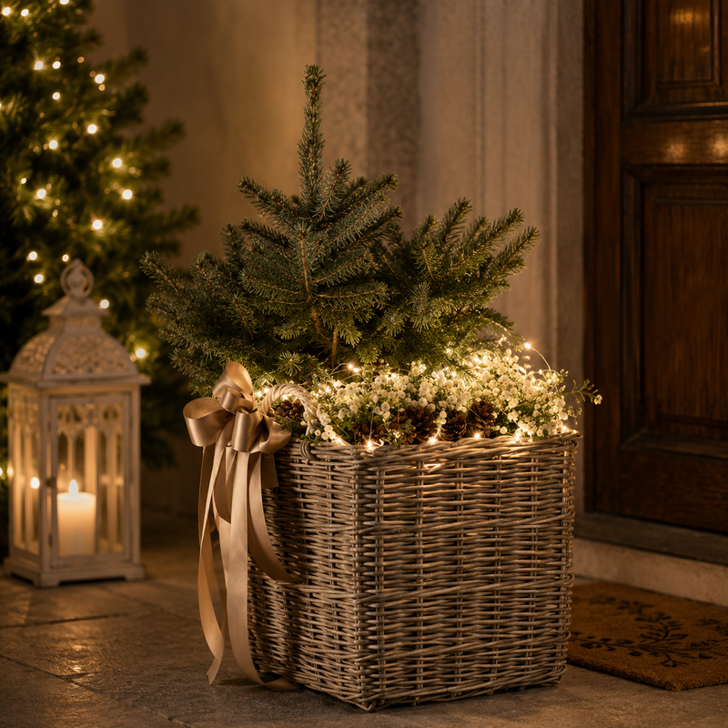 EDG Enzo De Gasperi Luci Natale MicroLed X 20 140 + 50 Cm Ivory