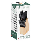 DI.MO Ceppo Coltelli 14PZ Ronda