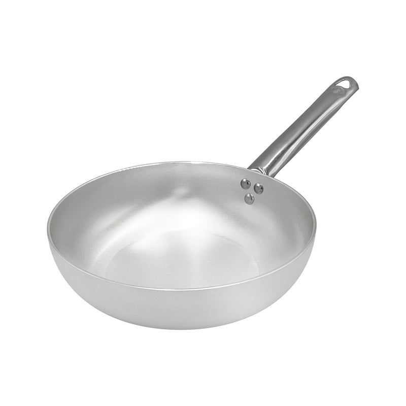 AGNELLI Padella svasata alta Alluminio con 1 Manico Inox D 36 Cm