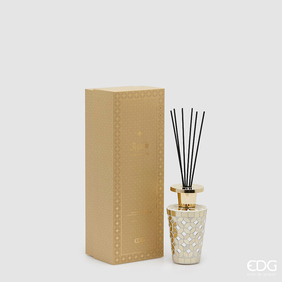 edg enzo de gasperi edg enzo de gasperi profumatore bottiglia agadir 300 ml h 175 cm d 9 cm ambra marocchina ean 8059824465351