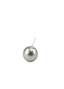 Cereria Di Giorgio Candele sfera Ø 3 cm (20 pz) - Argento