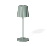 fade fade lampada da tavolo aladina led ricaricabile h 30 cm d 11 cm wireless dimmerabile salvia ean 8016175583967