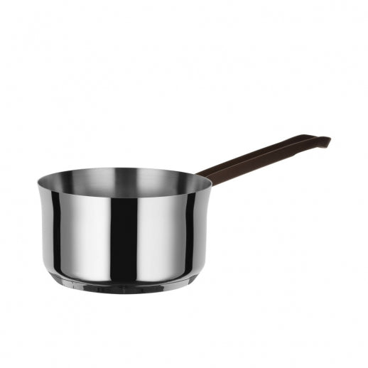Alessi Edo Casseruola a Manico Lungo Diametro 16 cm