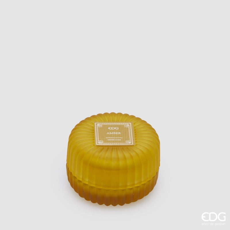 EDG Enzo De Gasperi Candela Jasmine Profumata H.5 D.8 C4 Amber