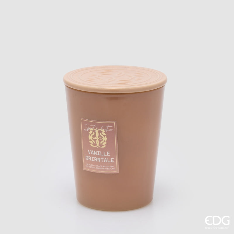 EDG Enzo De Gasperi Candela Symbol Profumata Cardamom Snaps H16 Ø13 cm – Idea Regalo Natale