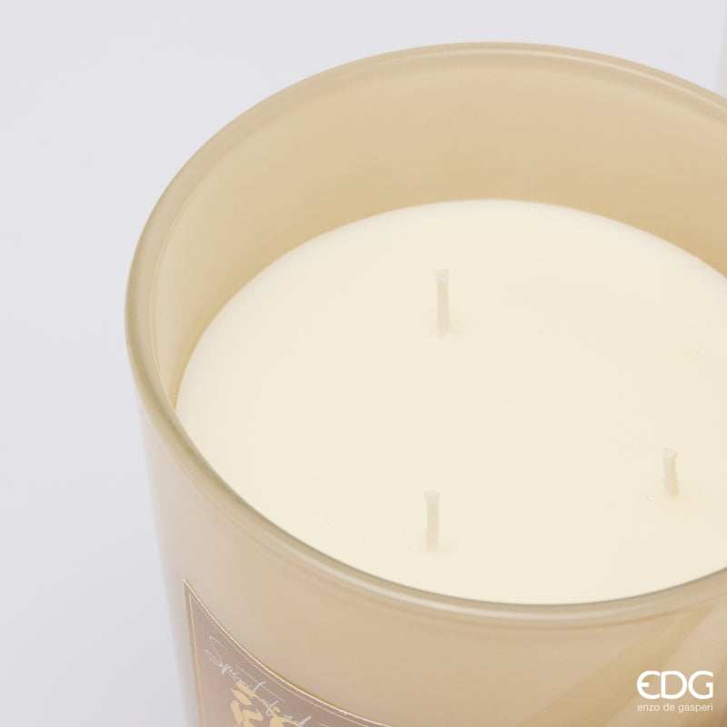 EDG Enzo De Gasperi Candela Symbol Profumata White Musk H16 Ø13 cm – Idea Regalo Natale