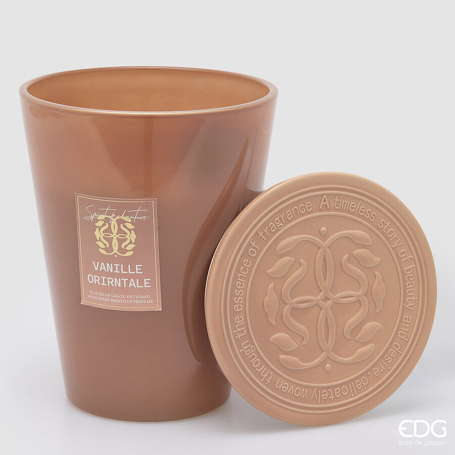 EDG Enzo De Gasperi Candela Symbol Profumata Cardamom Snaps H23 Ø18,5 cm – Idea Regalo Natale