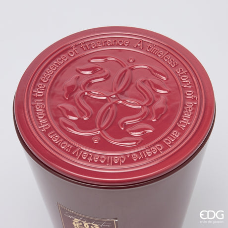 EDG Enzo De Gasperi Candela Symbol Profumata Honeyed Apple Cider H23 Ø18,5 cm – Idea Regalo Natale