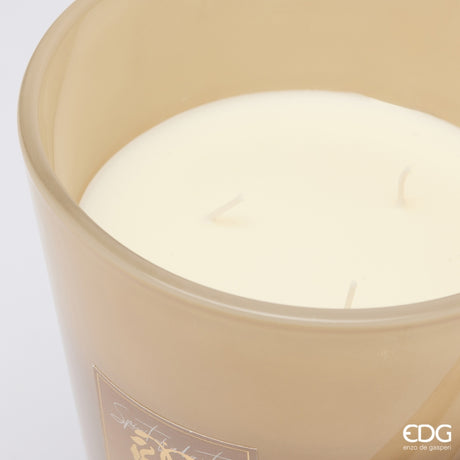 EDG Enzo De Gasperi Candela Symbol Profumata White Musk H23 Ø18,5 cm – Idea Regalo Natale