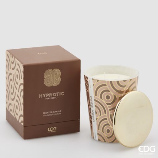 EDG Enzo De Gasperi Candela Hypnotic con Coperchio H12 Pepe nero