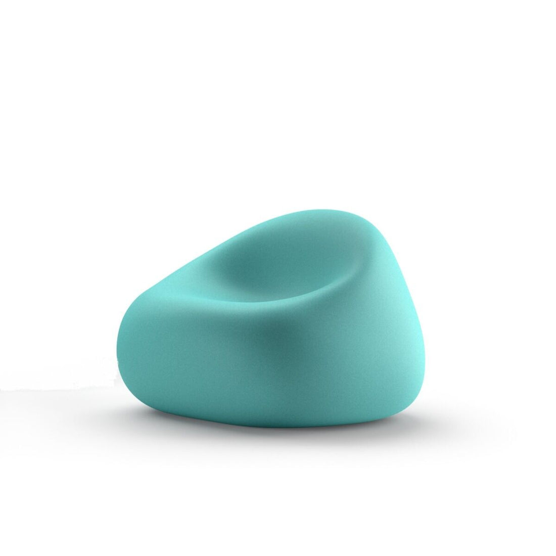 Plust Poltroncina Gumball Acquamarina Polietilene Indoor Outdoor
