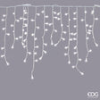 edg enzo de gasperi edg enzo de gasperi cascata led prolungabile ghiaccioli 228 maxiled h 90 cm l 300 cm ivory ean 8059824584281