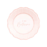 givi givi piatti new liberty il mio battesimo d 21 cm cf 8 pz rosa ean 8010052645908