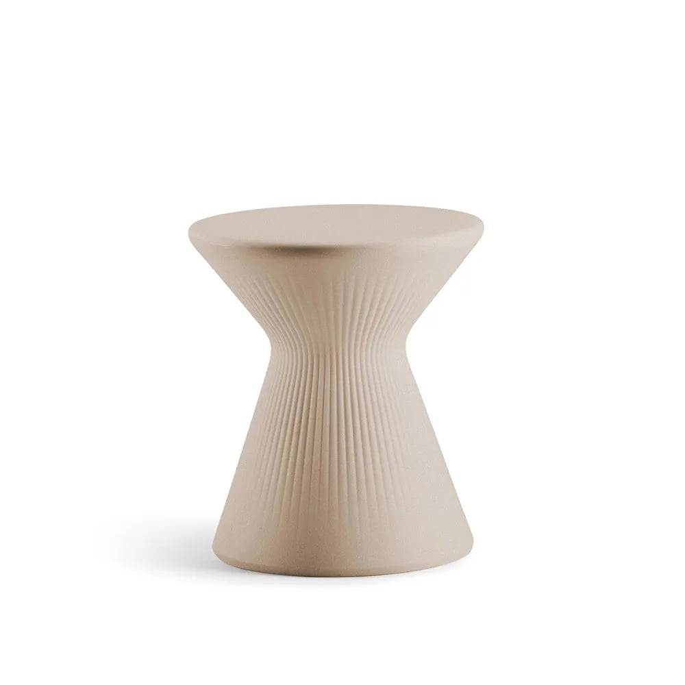 plust plust sgabello fade basso indoor outdoor pietra
