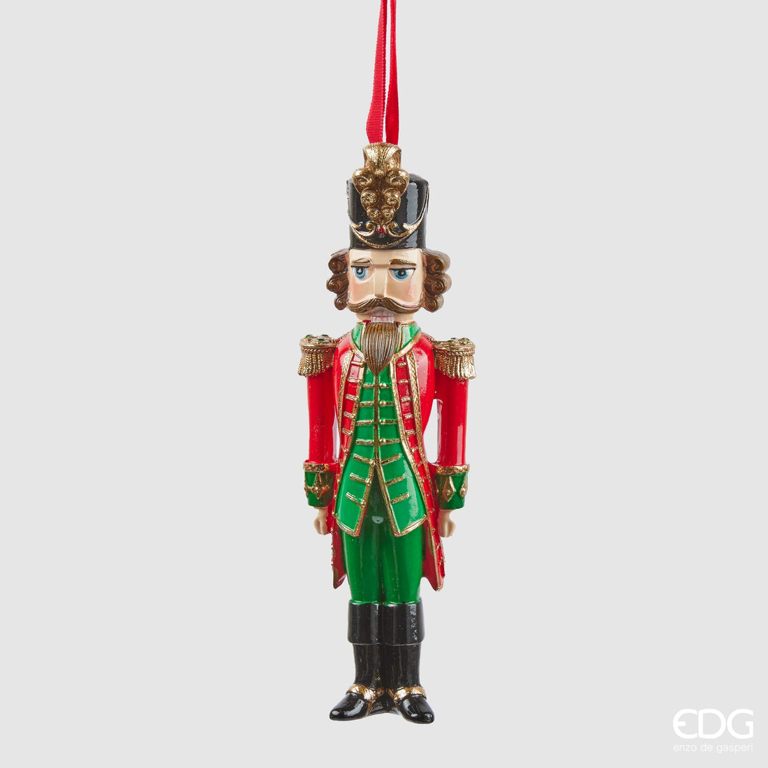 EDG Enzo De Gasperi Addobbo di Natale Soldatino H15 cm – Decorazione Albero Natalizio
