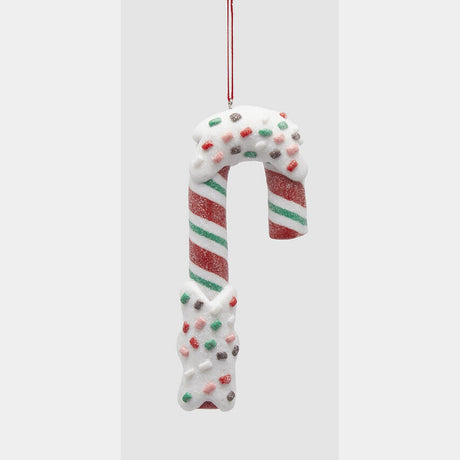 EDG Enzo De Gasperi Addobbo Natalizio Candy Cane H13,3 cm Ass. 1 Pezzo – Decorazione per Albero di Natale