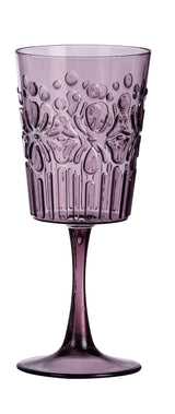 regalo italiano regalo italiano calice vino plastica wieky ass d 9 cm h 20 cm grigio blu o porpora 1 pz ean 8021785673588