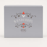 EDG Enzo De Gasperi Santa Claus Decorations with Led H 26 Cm Green Pink