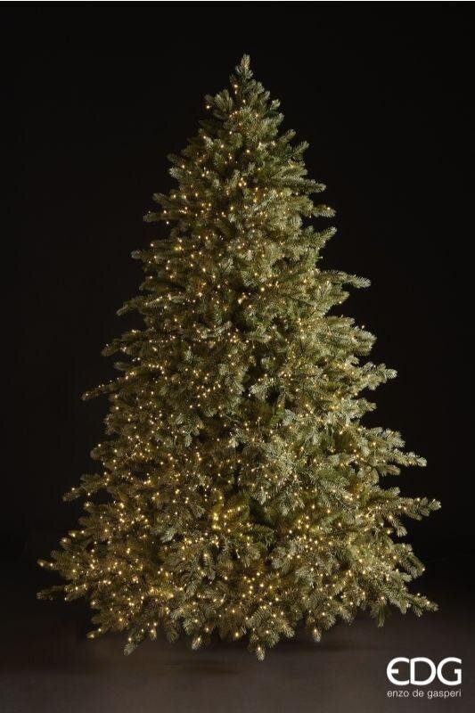 EDG Enzo De Gasperi Albero di Natale Pino Argentato 8.500 Led H 300 Cm D 192 Cm Ip 44