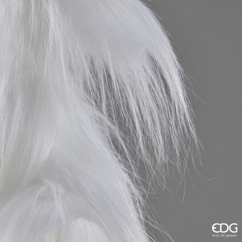EDG Enzo De Gasperi Pino Furry Bianco H210 Ø100 cm – Albero di Natale