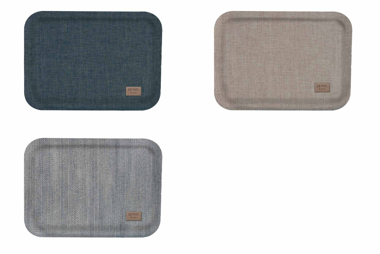 regalo italiano regalo italiano vassoio rettangolare ass h 2 cm 38 x 28 cm blu grigio celeste 1 pz ean 8021785714311