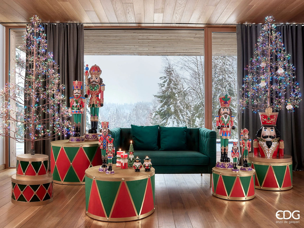 EDG Enzo De Gasperi Set Tavolo Tamburo