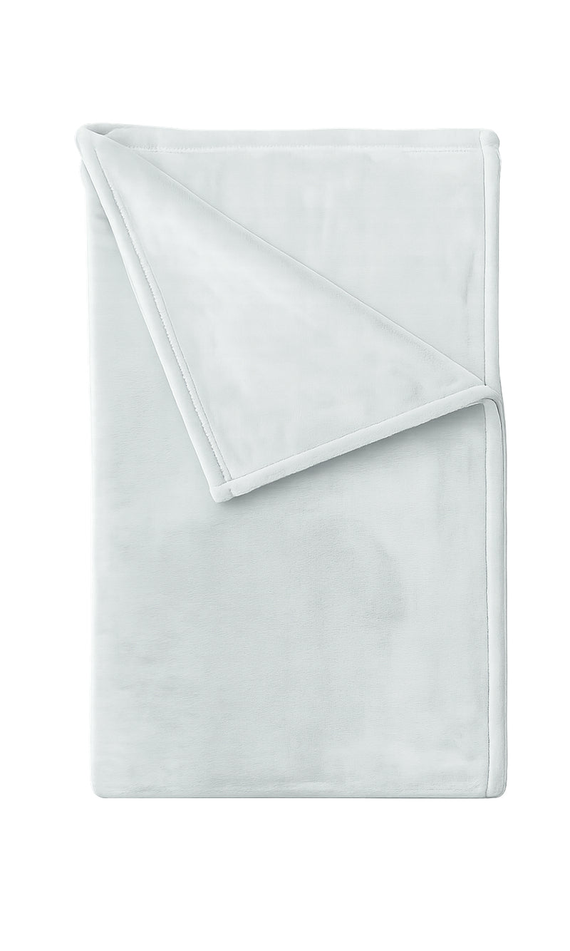 Androni Giocattoli Plaid in Flanella Medio Tinta Unita – Coperta Morbida e Calda per Divano e Letto Ass. 1 Pz