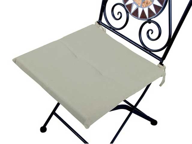 L'Arcolaio Cuscino Antimacchia per Sedia Beige 40x40