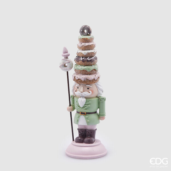 EDG Enzo De Gasperi Decoro Natale Candy H 30 Cm Green