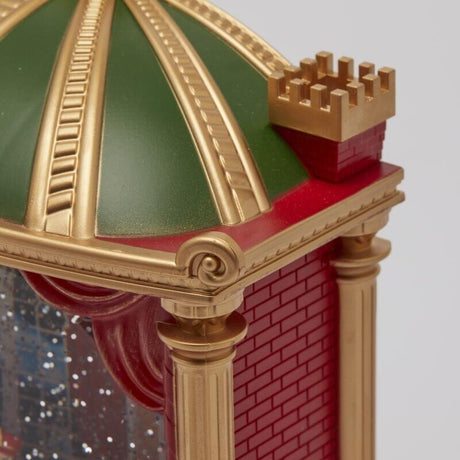EDG Enzo De Gasperi Decoro Natale Reggia H 23 Cm L 22 Cm L 10 Cm Musica Led Multicolor