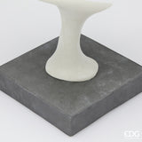 edg enzo de gasperi edg enzo de gasperi scultura fluid design con base h 70 cm l 19 cm l 19 cm ivory ean 8059824482761