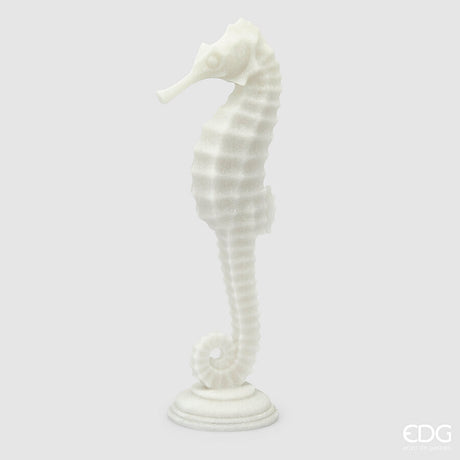 edg enzo de gasperi edg enzo de gasperi scultura ippocampo h 47 cm d 125 cm ivory ean 8059824483058
