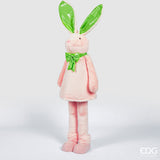 edg enzo de gasperi edg enzo de gasperi decoro peluche coniglio dance h 155 cm d 40 cm pale pink ean 8059824489043