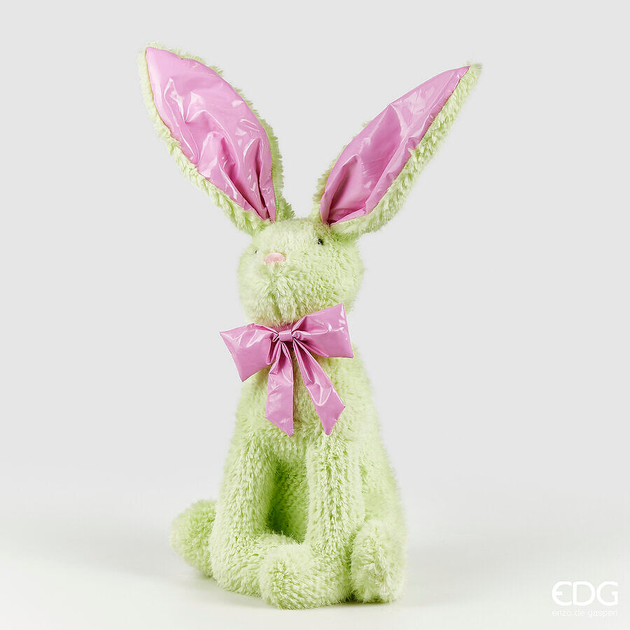 edg enzo de gasperi edg enzo de gasperi decoro peluche coniglio h 60 cm l 26 cm l 20 cm light green ean 8059824489111