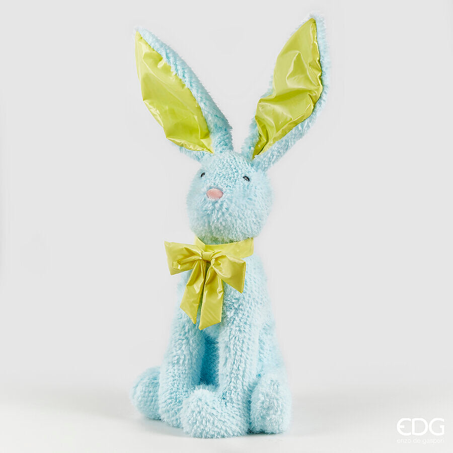 edg enzo de gasperi edg enzo de gasperi decoro peluche coniglio h 60 cm l 26 cm l 20 cm light blue ean 8059824489135