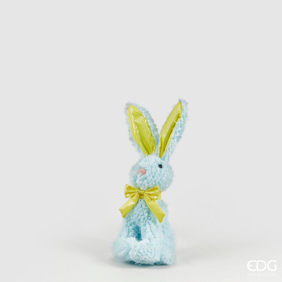 edg enzo de gasperi edg enzo de gasperi decoro peluche coniglio h 28 cm l 15 cm l 11 cm light blue ean 8059824489296