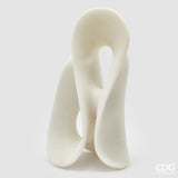 edg enzo de gasperi edg enzo de gasperi scultura fluid design h 39 cm l 205 cm l 185 cm ivory ean 8059824497628
